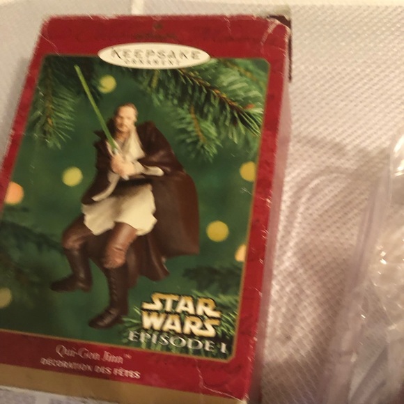 🎄💫2000 Hallmark Star Wars Episode 1 Qui-Gon Jinn Ornament660$35 or $30 w/offer - Picture 3 of 5